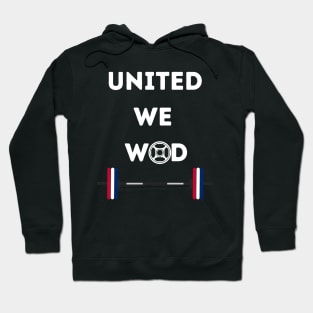 United We WOD Barbell Hoodie